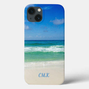 Case-Mate iPhone Case Belle plage Photo Monogramme Ocean Waves