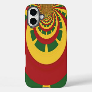 Coque Pour iPhone 16 Plus Belle Rasta Extraordinaire Couleurs Art Imprimer