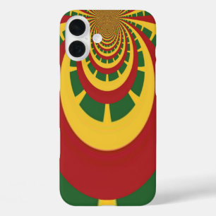 Coques iPhone 16 Plus Belle Rasta Extraordinaire Couleurs Art Imprimer