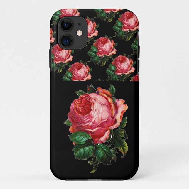 COQUES Case-Mate iPhone BELLE ROSE ROSE ROSE (Dos)