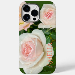Coque Case-Mate iPhone Belle roses roses blanches romantiques