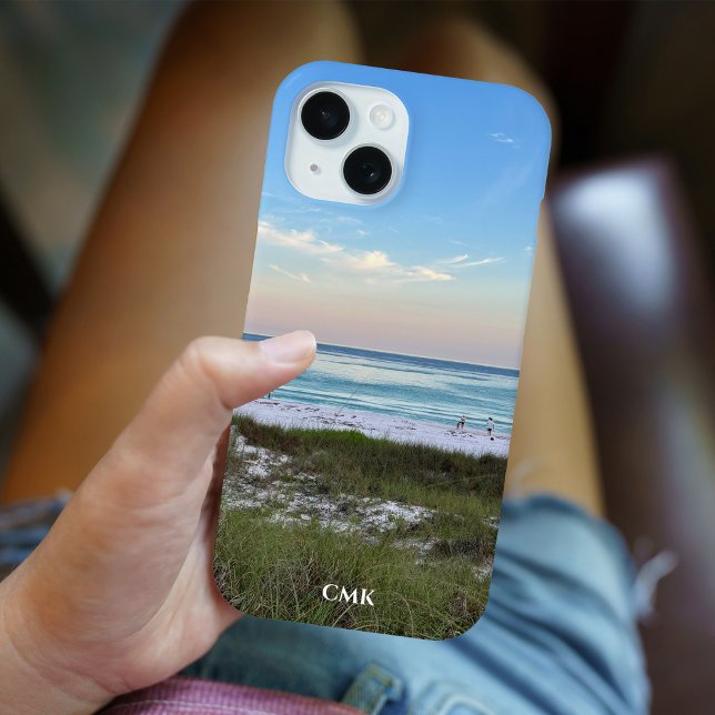 Coques Case-Mate iPhone Belle Sunset Beach Photographie personnalisée (Créateur téléchargé)