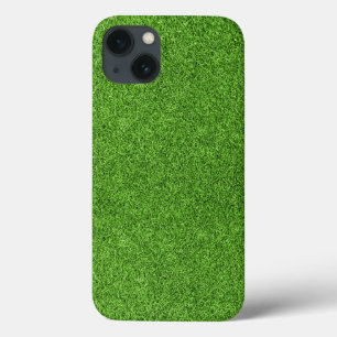Etui iPhone 13 Belle texture d'herbe verte de terrain de golf