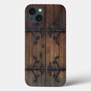 Coques Pour iPhone Belle vieille porte en bois