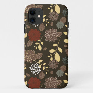 Coques Pour iPhone Belles branches de feuille de fleurs