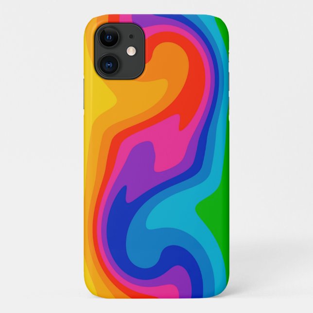Coques Case-Mate iPhone Belles couleurs arc-en-ciel (Dos)