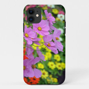 Coque iPhone 11 Belles fleurs cosmos à peine Il cas téléphone