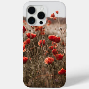 Coque Case-Mate iPhone belles fleurs de coquelicot