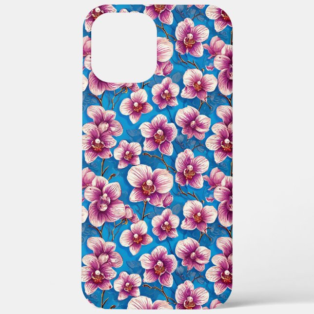 Coques Case-Mate iPhone Belles fleurs d'orchidées (Verso)
