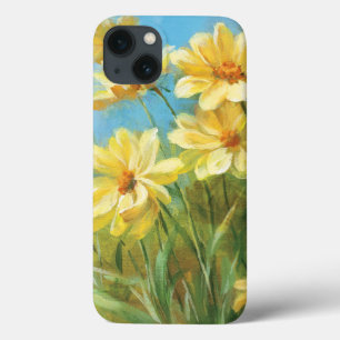 Etui iPhone 13 Belles marguerites jaunes