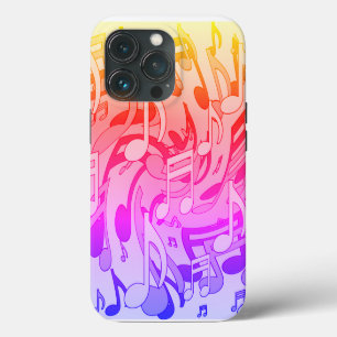 Case-Mate iPhone Case Belles Musiques Couleurs Heureuses Notes de Musiqu