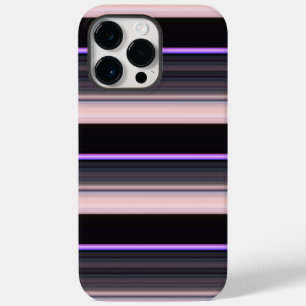 Coque Case-Mate iPhone Belles rayures gris noir vintage