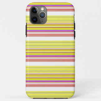 Case-Mate iPhone Case Belles rayures jaunes blanches