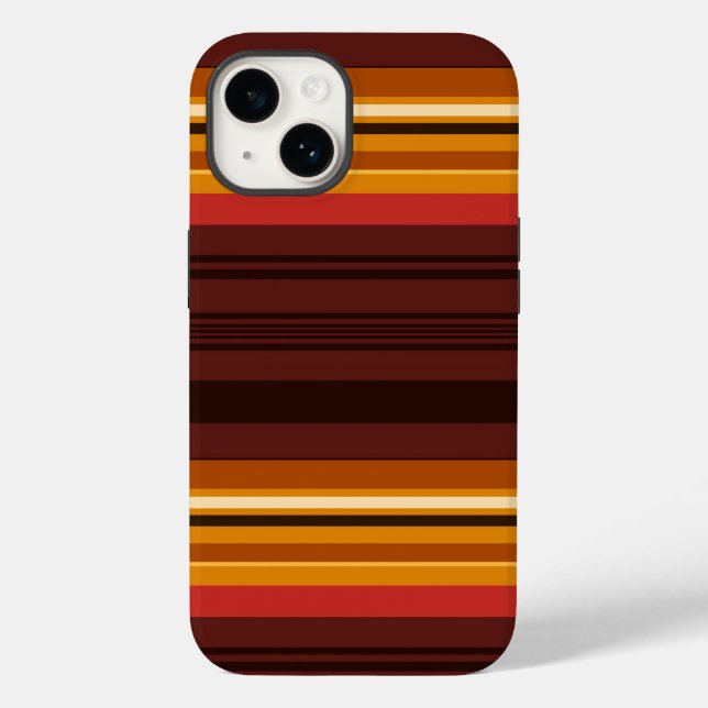 Coques Case-Mate iPhone Belles rayures vintages (Verso)