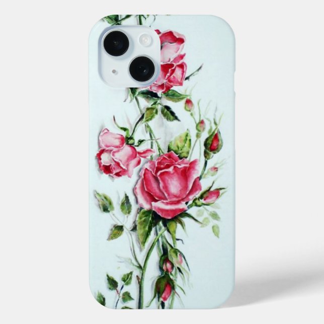 COQUES Case-Mate iPhone BELLES ROSES ROSES ROSES ET ROSEBUDS ROSES (Verso)