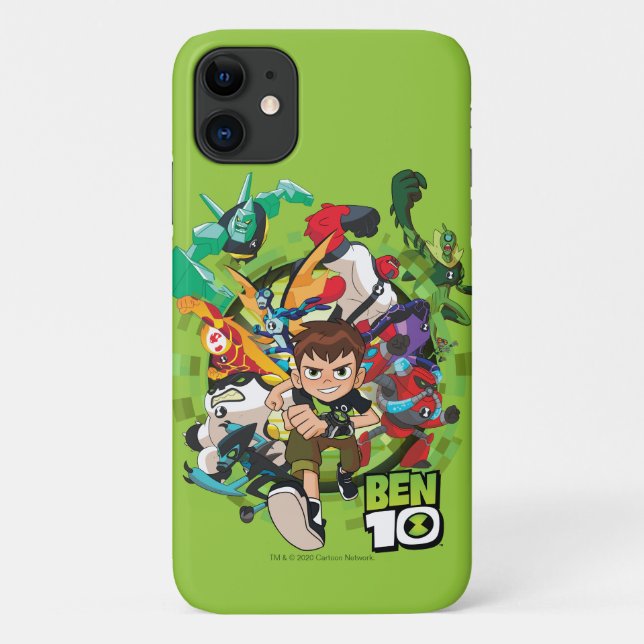Coques Case-Mate iPhone Ben 10 Alien Rush Graphic (Dos)