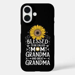 Coque Pour iPhone 16 Béni D'Être Appelé Maman Grand-Mère Grand Tourneso