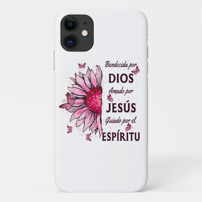 Coques Case-Mate iPhone Béni par Dieu Aimé par Jésus (Dos)