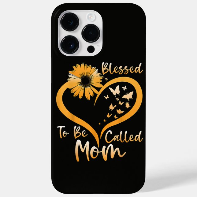 Coques Case-Mate iPhone Bénie d'être appelée maman (Verso)