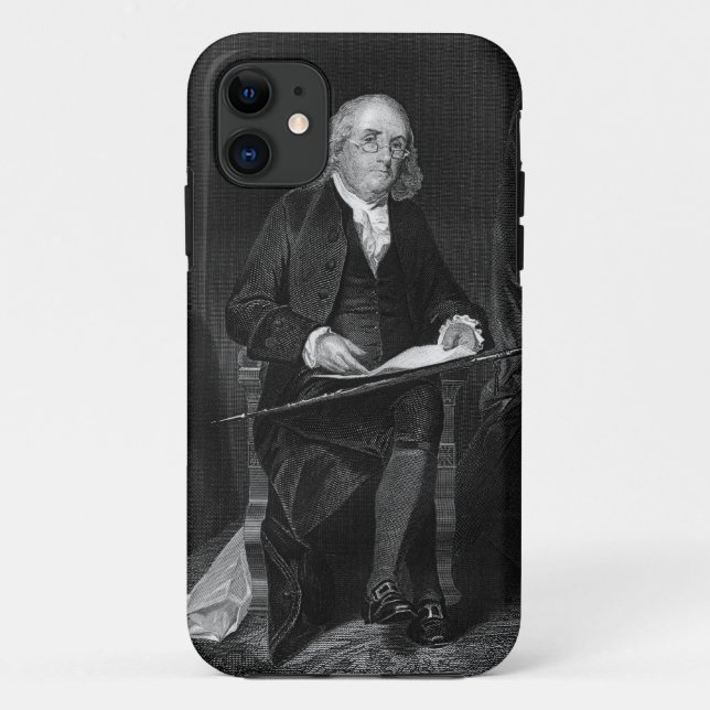 Coques Case-Mate iPhone Benjamin Franklin (Dos)