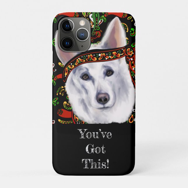 COQUES Case-Mate iPhone BERGER ALLEMAND BLANC  MEXIQUE    (Dos)