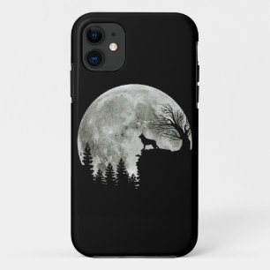 Case-Mate iPhone Case berger allemand debout sur l'Halloween de montagne