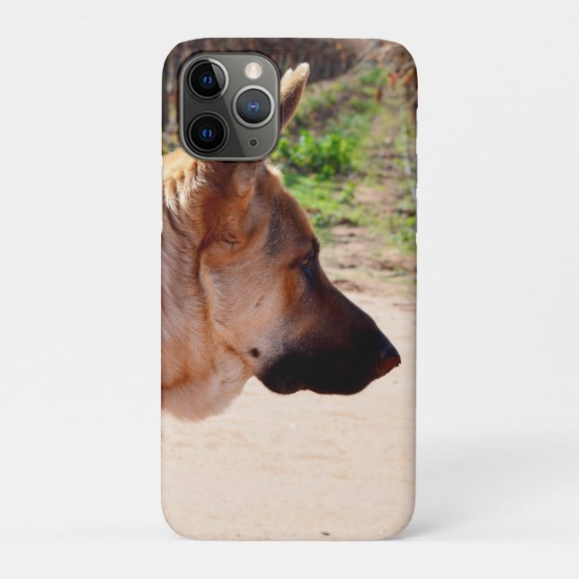 Coques Case-Mate iPhone berger allemand en alerte, (Dos)