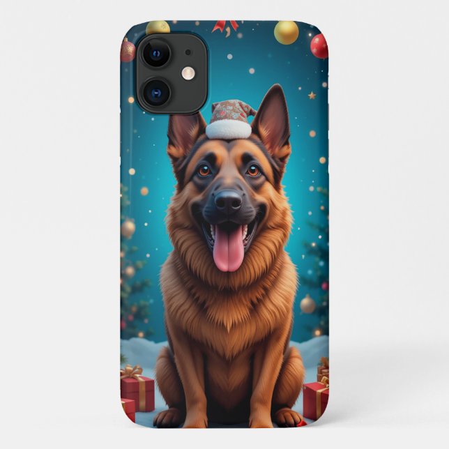 Coques Case-Mate iPhone Berger Allemand Expression Noble 🐕 Chien Classiqu (Dos)
