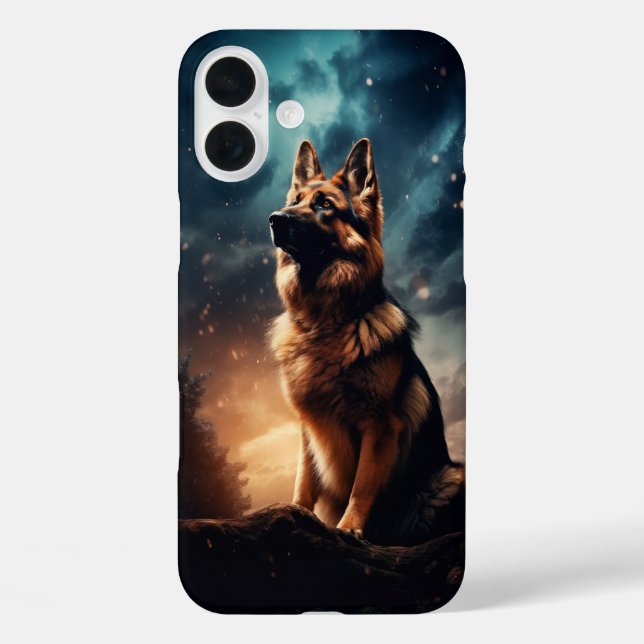 Coques Case-Mate iPhone Berger Allemand Sous Ciel Stormy (Verso)