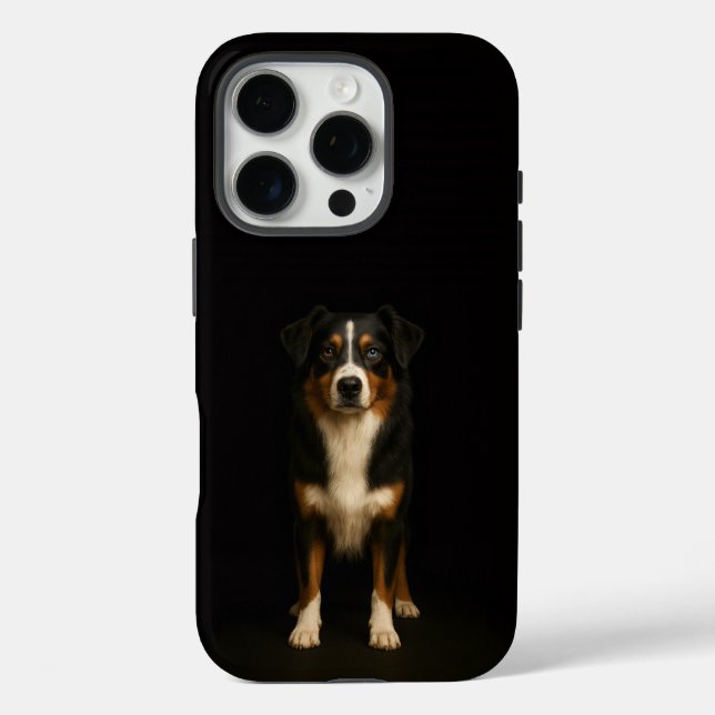 Coques Case-Mate iPhone Berger Australien sage Black 4 Luxe iPhone 16 Pro (Verso)