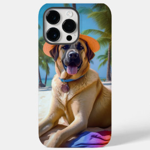 Coque Case-Mate iPhone Berger d'Anatolie sur la plage, cadeau d'été pour