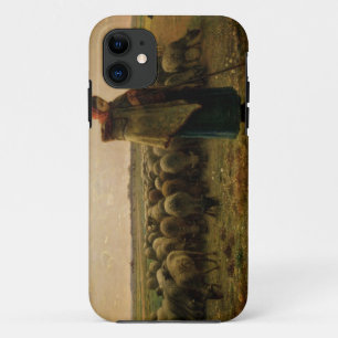 Case-Mate iPhone Case Bergère avec son troupeau, 1863