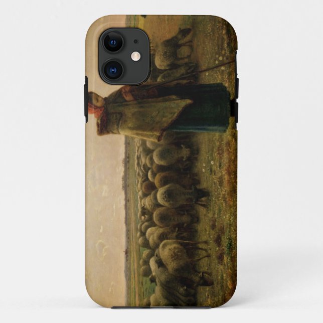 Coques Case-Mate iPhone Bergère avec son troupeau, 1863 (Dos)