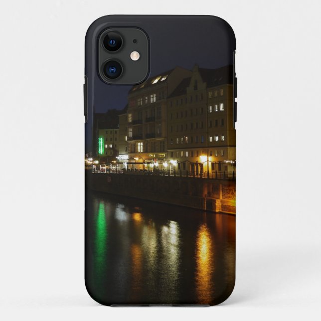 Coques Case-Mate iPhone Berlin Allemagne Nuit Spree Deutschland Nacht (Dos)