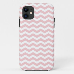Coque iPhone 11 Bermudes Vague rose Chevron