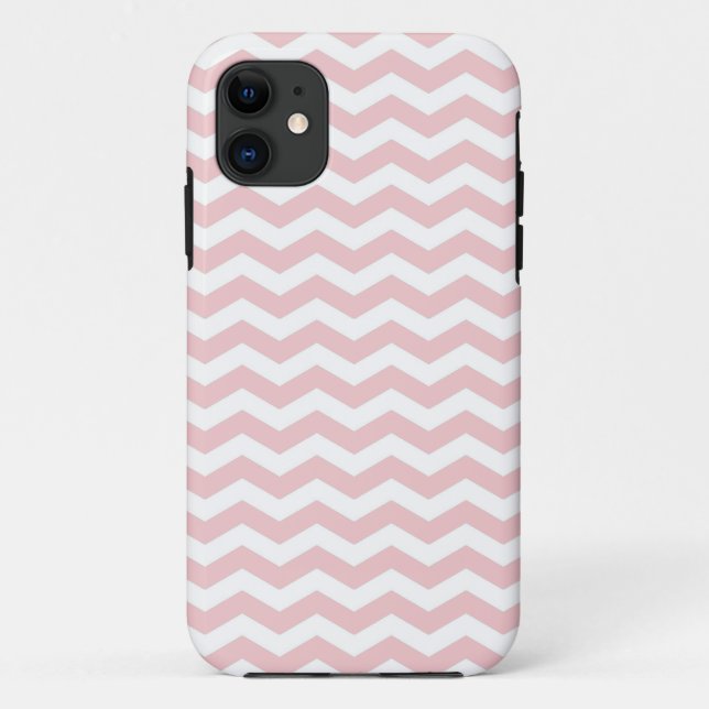 Coques Case-Mate iPhone Bermudes Vague rose Chevron (Dos)