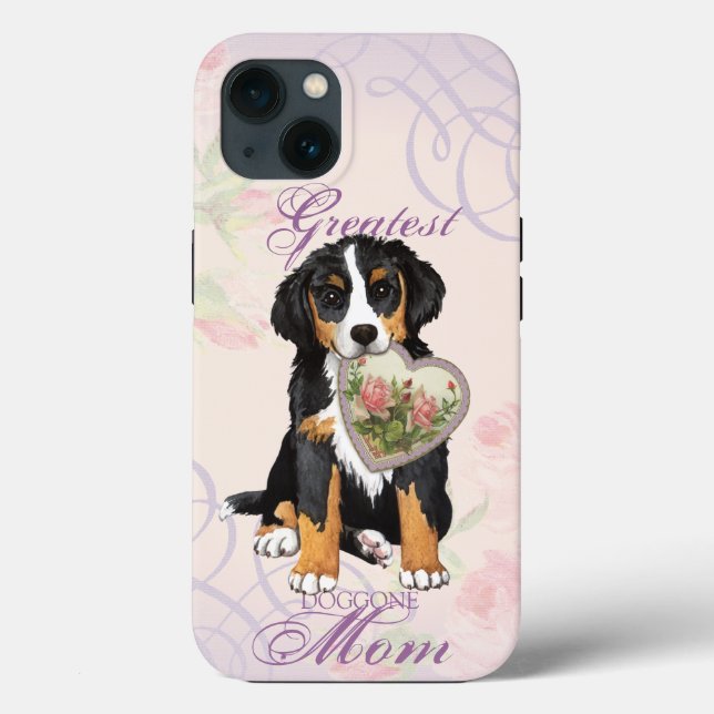 Coques Case-Mate iPhone Berner Heart Mom (Verso)
