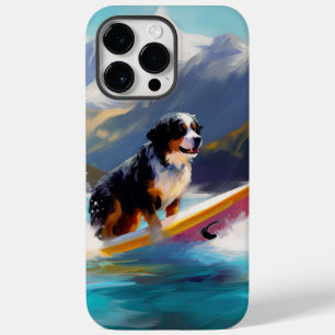 Coque Case-Mate iPhone Bernese Mountain Beach Surf Paining