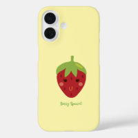 Berry Special Fraise Face Emoji