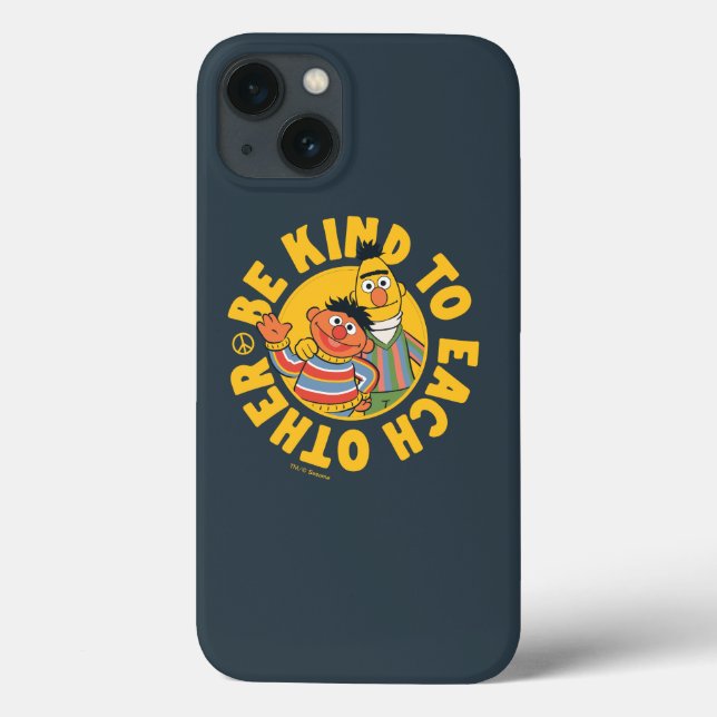 Coques Case-Mate iPhone Bert et Ernie | Soyez gentils les uns envers les a (Verso)