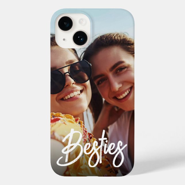 Coques Case-Mate iPhone Besoins Script moderne Best Friends Photo (Verso)