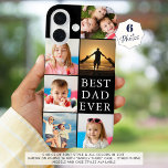Coque Pour iPhone 16 BEST DAD EVER 6 Collage photo<br><div class="desc">Créez un boîtier de téléphone portable photo BEST DAD EVER avec un modèle de collage photo facile à télécharger avec 6 photos dans votre choix de couleurs (avec du texte blanc sur un arrière - plan noir). Choisissez un autre style de police et toutes les couleurs dans EDIT. OPTIONS TÉLÉPHONIQUES...</div>