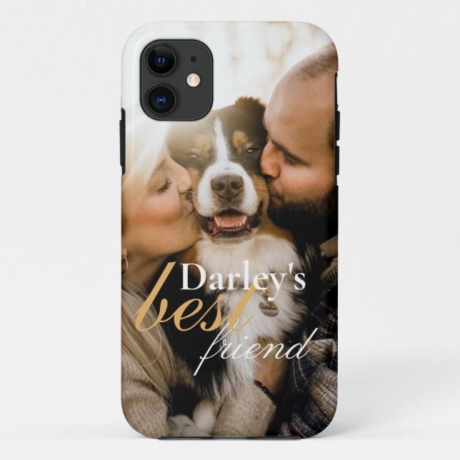 Coques Case-Mate iPhone Best Friend Cute Photo Famille Moderne (Dos)