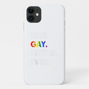 Case-Mate iPhone Case Best Gay Sister Ever LGBT Lesbian Bi Month Pride G