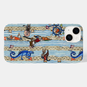 COQUE Case-Mate iPhone BESTIAIRE MÉDIÉVAL, MONSTRES DE MER IMAGINAIRES AN