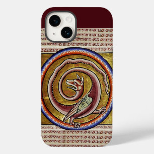 COQUE Case-Mate iPhone BESTIAIRE MÉDIÉVAL, SNAKE DRAGON CIRCLES