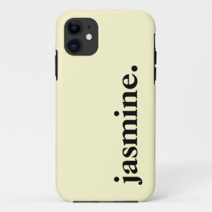 Case-Mate iPhone Case Beurre Jaune Couleur Solide Nom élégant