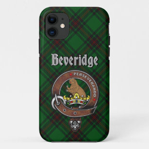 Case-Mate iPhone Case Beveridge Clan Badge & Tartan Phone Case