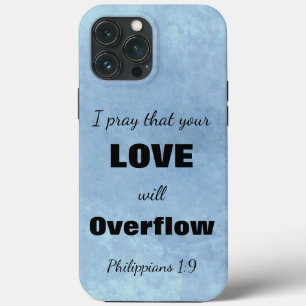 Case-Mate iPhone Case Bible Écriture Amour Débordement Motivation