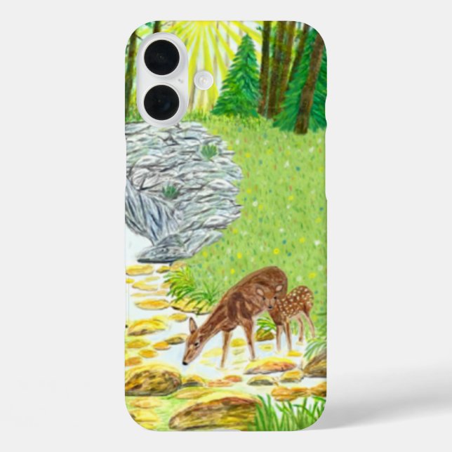 Coques Case-Mate iPhone Biche et faon (Verso)